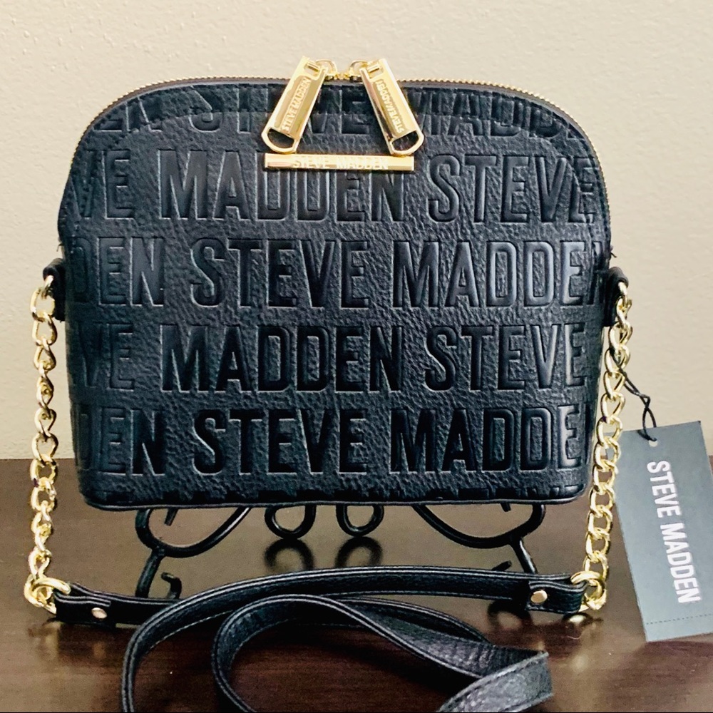 NWT!!Authentic Steve Madden BMAGGIE LOGO CROSSBODY